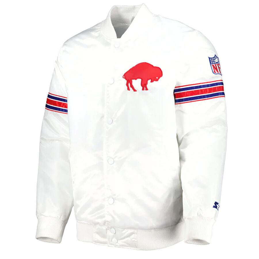 Buffalo Bills Power Forward Satin Jacket